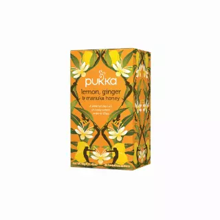 Pukka TB ORG LMN GINGR+Manuka HNY 4 20ct