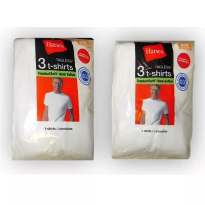 Hanes MENS Crewneck T-Shirt NEW  24pcs