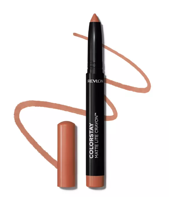 Revlon ColorStay Matte Lite Lip-Crayon, 001 Tread Lightly, 0.049 oz