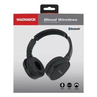 Wholesale Lot Of 240 Magnavox Handsfree Adjustable Bluetooth Headphones in Black – UPC 731398542031 – MSRP $23.99 – Your Price Is Only $8.00 Each