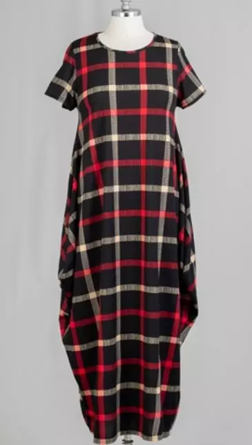 CHH19065...70- Half Sleeve Bubble Dress - Various Prints - (6-PCS PRE-PACK) ($20 Each) — 6-Pcs PRE-PACK / 19069