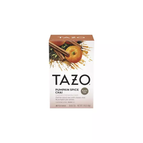 TAZO Chai Pumpkin Spice Tea 6 Pack (120 Bags)