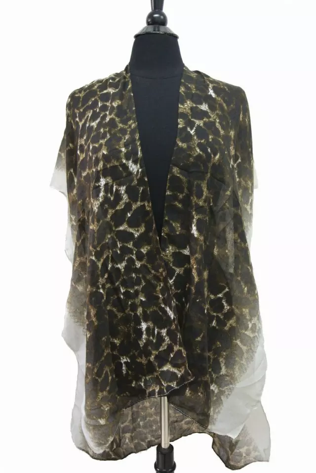 RS310 Animal Print Spring Kimono