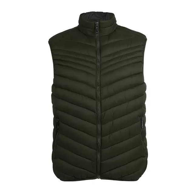 Men's berber lined vest with detachable hood - Style #MV806 - $12.50/Unit MINIMUM 12 PCS - PLEASE SEE DESCRIPTION - S-2XL — Green