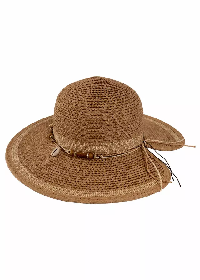 Magid Straw Garden Hat — Toast · SKU HA-7113S-TOAST