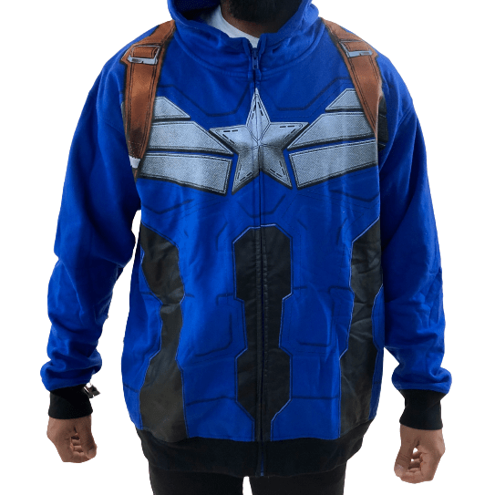 Captain America The Winter Soldier Zip Hoodie · 20 · MD/LG