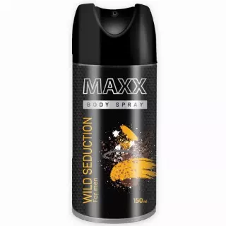 MAXX DEODORANT 150 ML WILD SEDUCTION — Case Pack of 12
