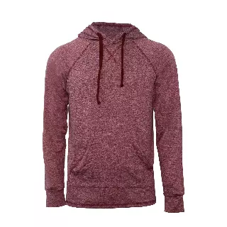 Men's Long Sleeve Hooded Sweatshirt - Style #GMS901- $10.00/ Unit MINIMUM 24 PCS - PLEASE SEE DESCRIPTION - S-2XL — Burgundy