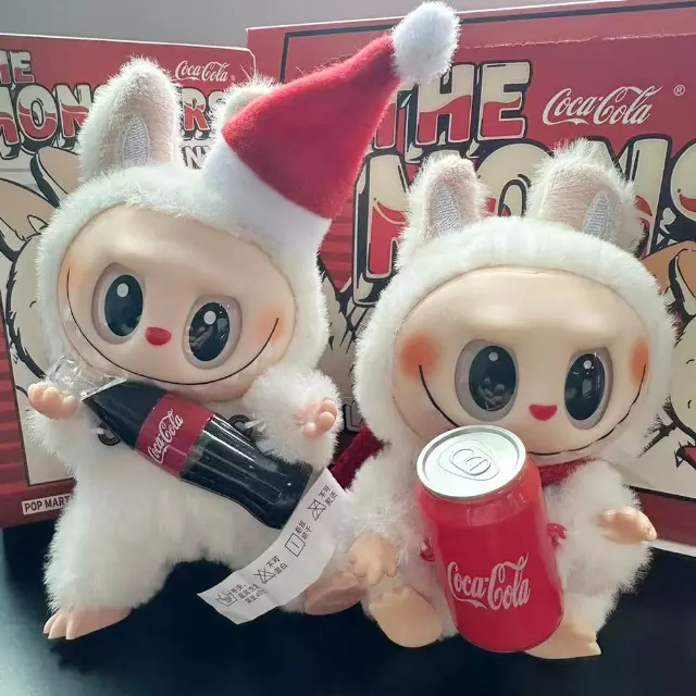 Coca-Cola LABUBU Monsters – Limited Edition Plush — DISPLAY OF 6