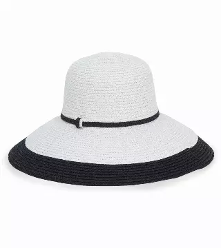 Magid Color Block Floppy Sun Sun Hat