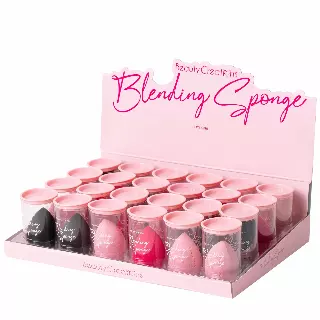 Beauty Creations Flawless Stay Blending Sponge - Wholesale Display 24 Units (BSN02)