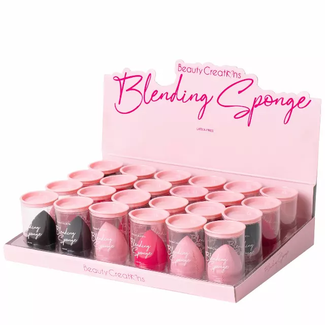 Beauty Creations Flawless Stay Blending Sponge - Wholesale Display 24 Units (BSN02)