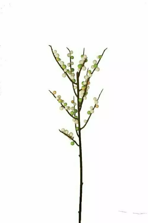 PLX3999Grn/Wht – 21” Large Plastic Winterberry “ea” – Min 12 pcs – Case Pack 240