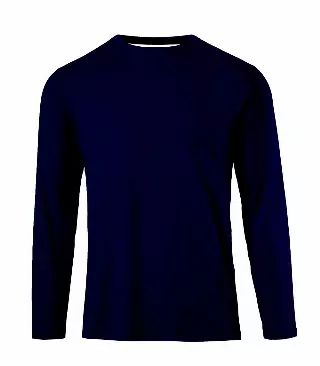 Performance L/S Crew Neck Navy - 7656109 — 7656109 / S / 755695121768