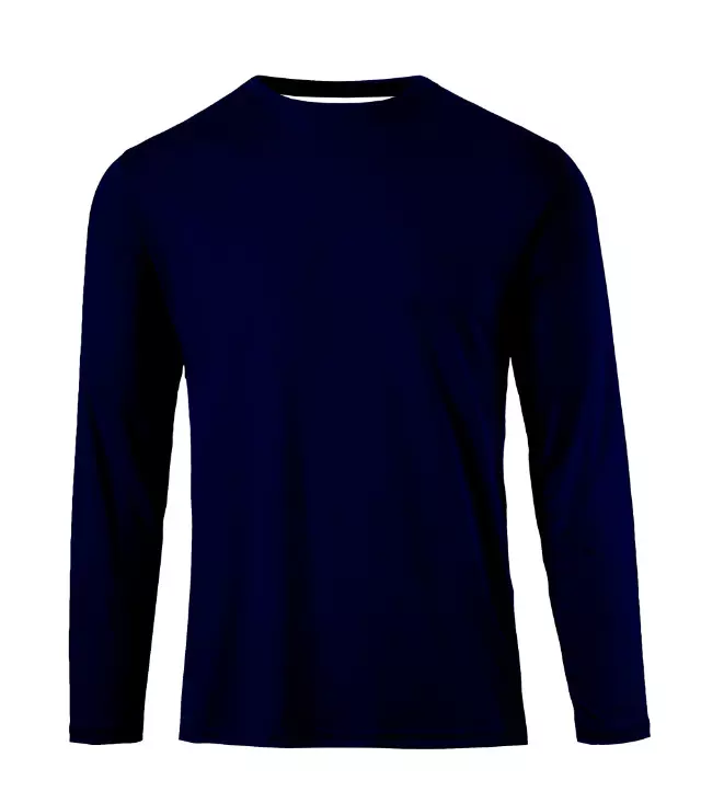Boys Performance L/S Crew Neck Navy - 7656104