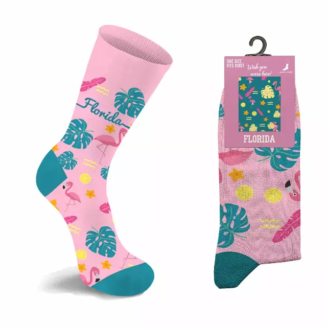 Unisex City Crew Socks – Soft Cotton Blend Everyday Wear — Florida
