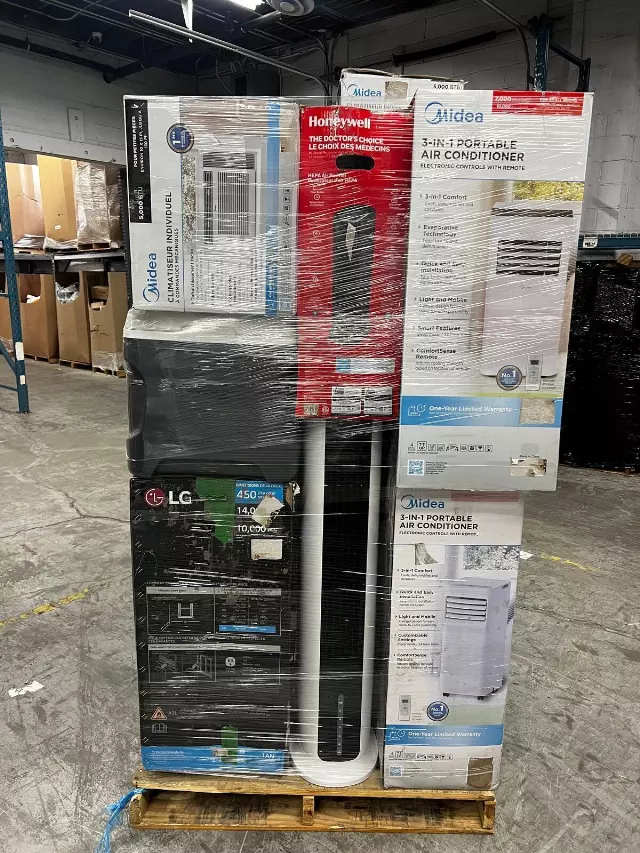 Air conditioner liquidation pallets · condition varies