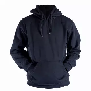 Men's Pullover Fleece Hoodie - Style #MFJ172-$7.25/Unit - 24 PCS/CS - PLEASE SEE DESCRIPTION — Black