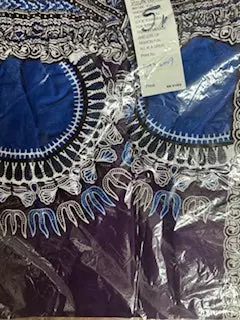 6009 - Camo & Dashiki Pants - ON SALE - $10.00 Each- 3 pcs in a pack — PURPLE
