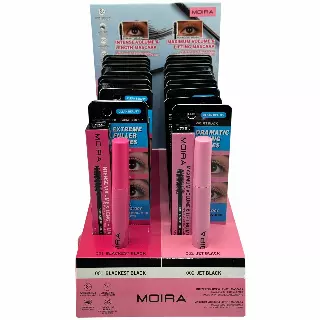Moira Beauty Mascara Volume - Wholesale Display 24 Units + 2 Tester (MASS)