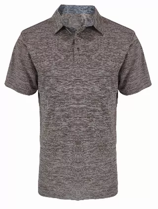 Men's Performance Polo Shirt - Style #LHT8- $7.90/Unit MINIMUM 24 PCS- PLEASE SEE DESCRIPTION - S-2XL — Brown