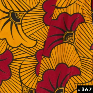 307 - ON SALE!!!! Ankara Print Zipper Front Dress With String Sleeve (3-PCS PRE-PACK) - $10 Each — One Size (4-18) / 367 / 3-Pcs Per Pack