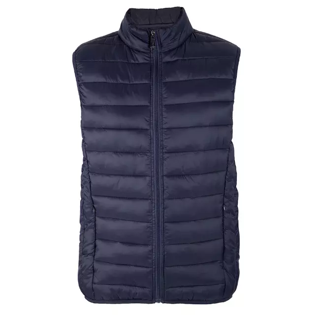 Men’s Solid Full Zip Puffer Vest - Style #MV805 - $10.90/Unit MINIMUM 12 PCS - PLEASE SEE DESCRIPTION - S-2XL — Navy