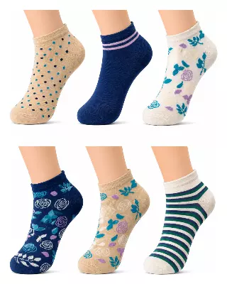 Girls' Socks #2298G (Dozen) — Assorted / Sock Size 10-13