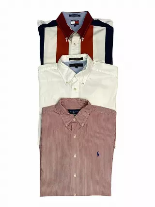Vintage Ralph Lauren and Tommy Hilfiger Shirts Bundle