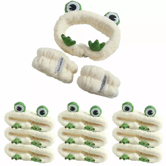 Totemica Spa Headband & Wristband Peekaboo - Wholesale 10 Units (TBR26-A20-7)