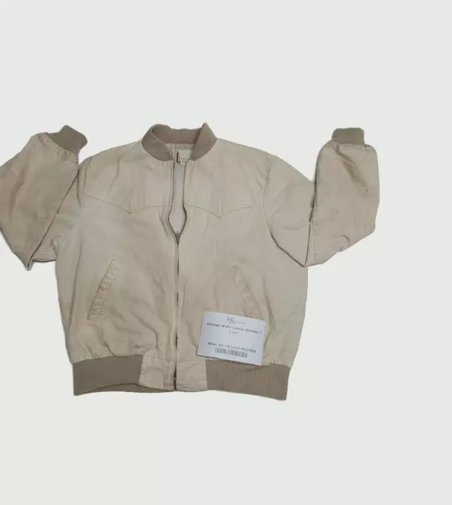 Vintage Walls Canvas Bomber L 1 pc
