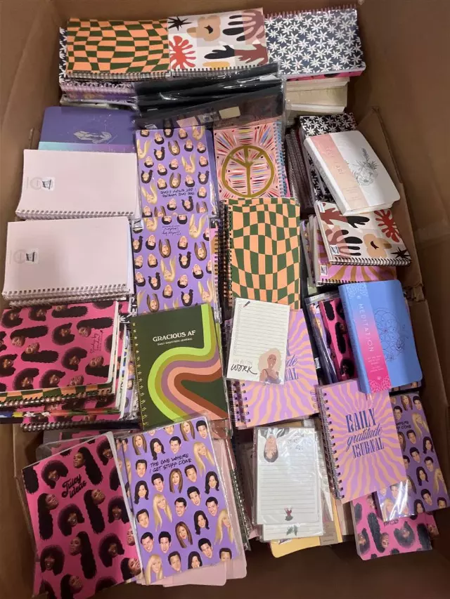 Assorted journal notebooks lot · new