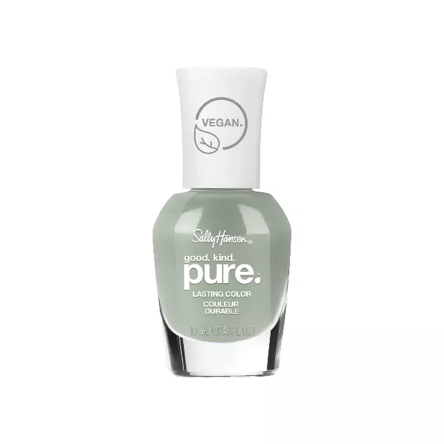 Sally Hansen Good. Kind. Pure. Nail Polish | Plant-Based, Vegan, 16-Free Formula | Opaque, Shiny | 367 Moss Mosaic | Olive Green Nail Color