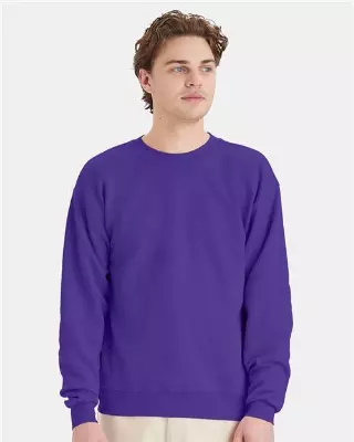 #7M-H-OP160 Hanes Unisex EcoSmart® Crewneck Sweatshirt – $4.40 each (24 Pieces)