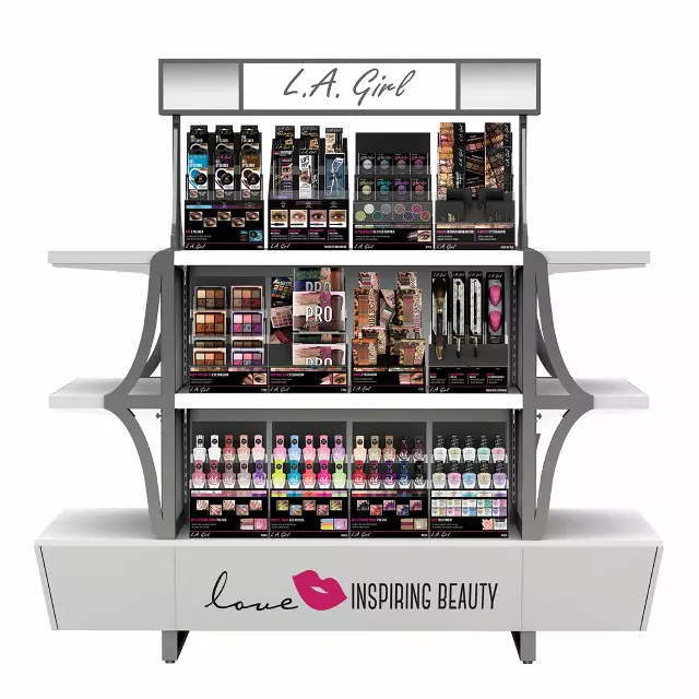 Wholesale L.A. Girl Beauty Island Floor Display 4263 Units (GBI3)