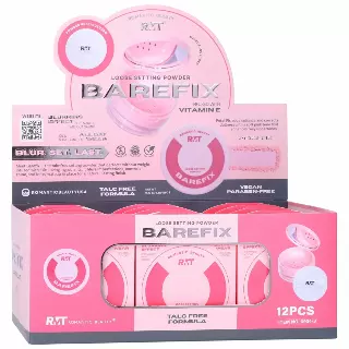 Romantic Beauty Barefix Loose Setting Powder - Wholesale Display 12 Units (0934-3)