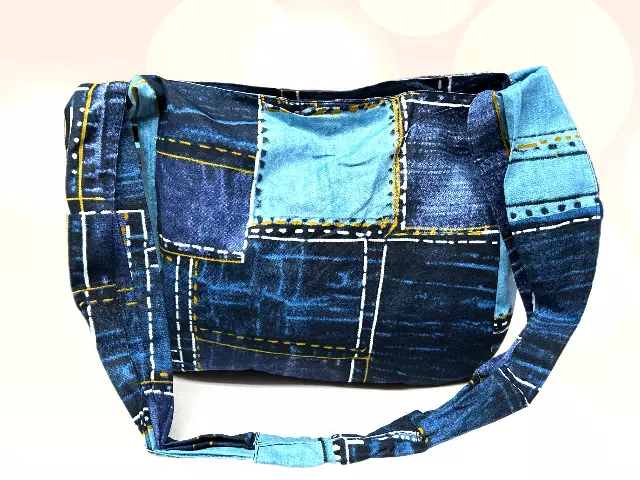 1009 - Shoulder Tote Bag With Crossbody Strap (3/pk) - $10.00 Each — Free Size / 638