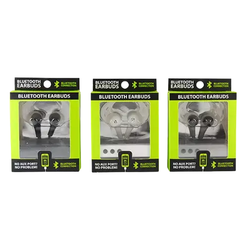 Wireless Sport Earbuds - 3 Pieces Per Pack 21554