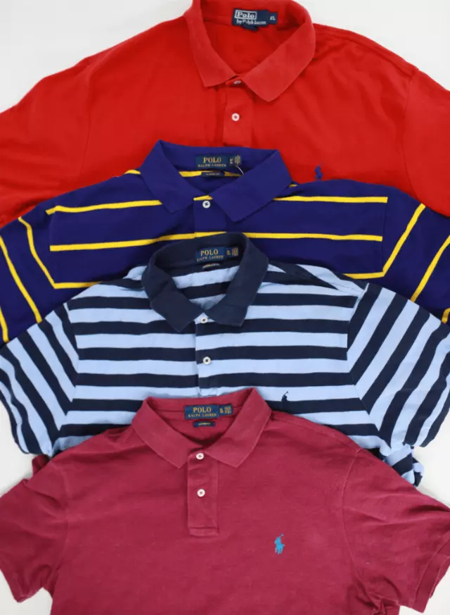 Vintage & Modern Ralph Lauren Polo Shirt Mix of 10
