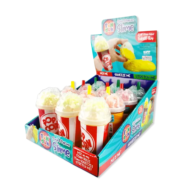 Fun Doh™ Slush and Popcorn Slime - 12 Pieces Per Retail Ready Display 26177