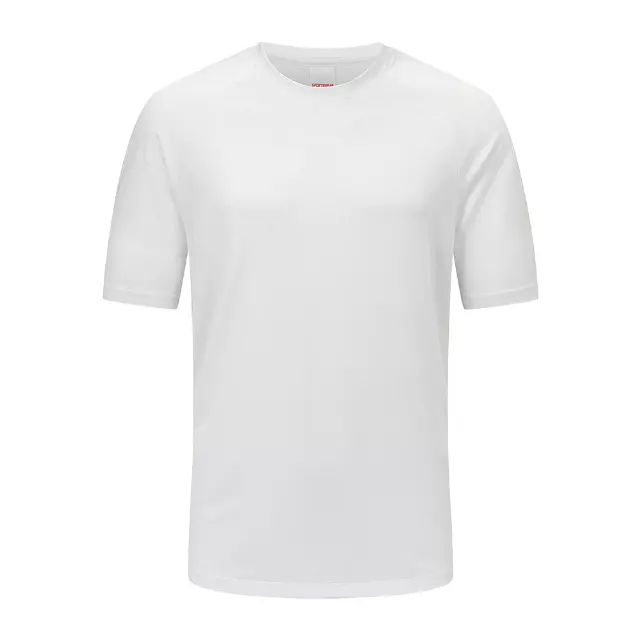MEN'S BREATHABLE ACTIVE CREW NECK T SHIRT - Style #MS04- $5.00/Unit MINIMUM 24 PCS-PLEASE SEE DESCRIPTION - S-2XL — White
