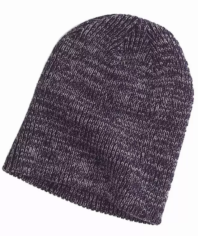 #9H-BA524 ‘Big Accessories’ Ribbed Marled Beanie – $.90 each (72 Pieces)