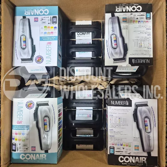 Conair Men's Clipper Haircutting Kit lot · 20 units · corded clippers mix