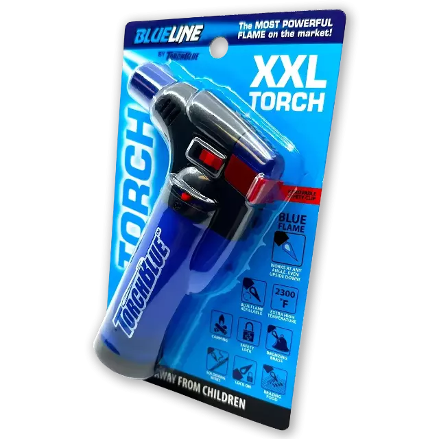 Torch Lighter XXL with Blister Pack - 12 Pieces Per Pack 40299