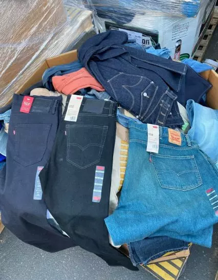 Levi's jeans lot · 1 unit · brand new, overstock, shelf pulls
