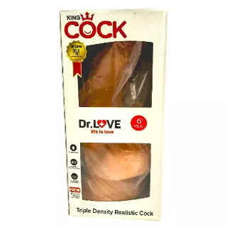 King Cock Dr. Love Gold Series 6″ · 50 units · new