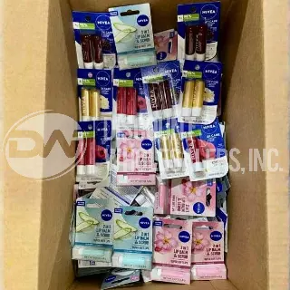 Nivea Assorted Lips Balm lot · 200 pcs · different sizes