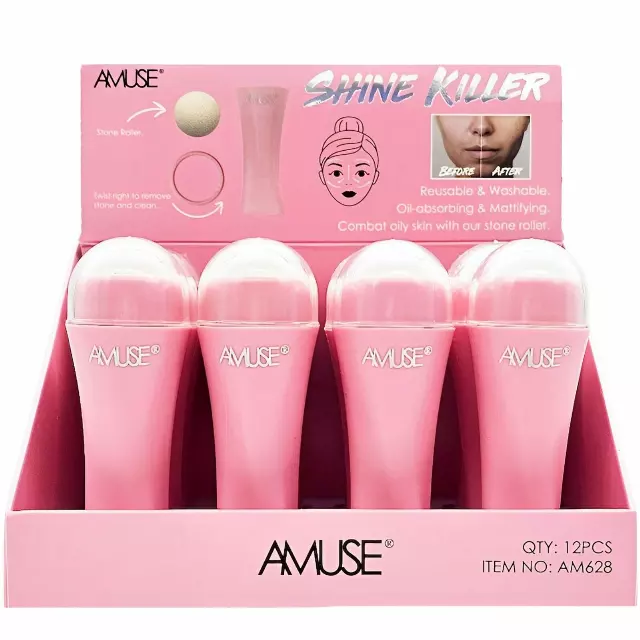 Amuse Shine Killer Oil Absorber Stone - Wholesale Display 12 Units (AM628)