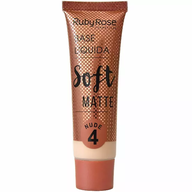 Ruby Rose Soft Matte Foundation Nude #4 - Wholesale 48 Units (HB-8050-3)