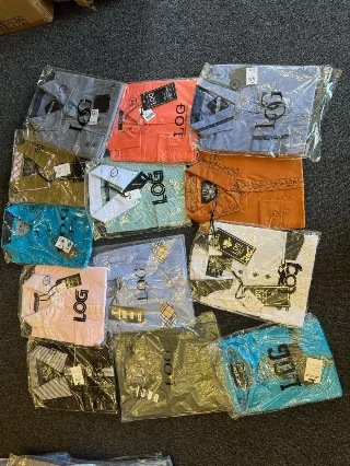 Men's private label dress shirts assortment 60pcs.